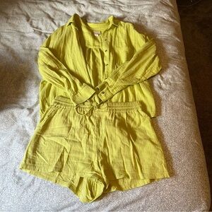 Billabong Linen 2 Piece Set